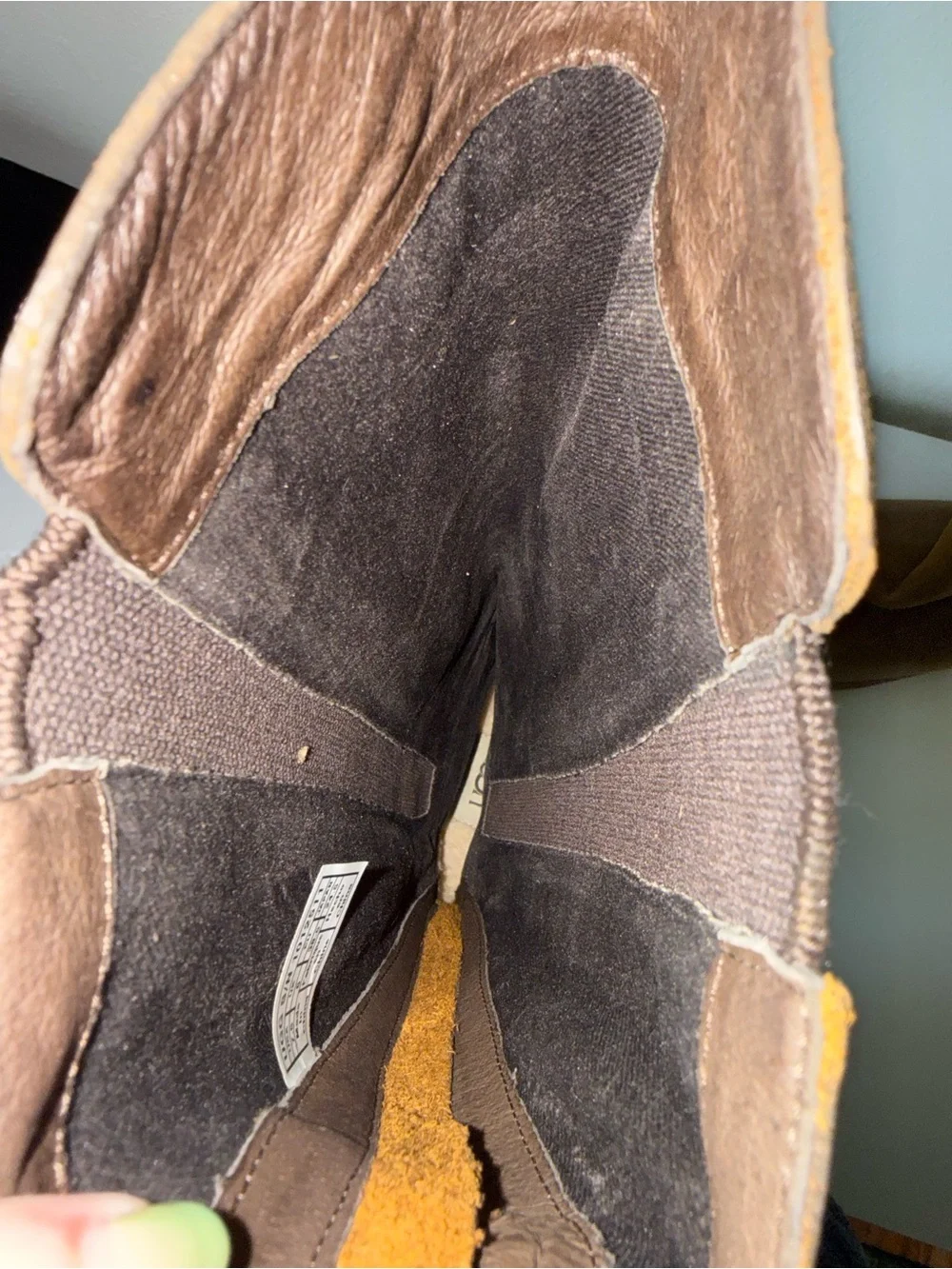 UGG Women's Brown Tall Leather Boots